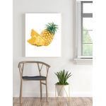 Jucarii, Copii si Bebe - Jucarii si jocuri - Jucarii & jocuri educative - Seturi pictura si desen - Set pictura pe numere Fruct de Ananas 1116, panza bumbac pe rama lemn, 60 x 80 cm - Infinity.ro