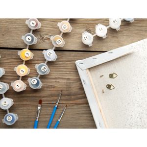 Set pictura pe numere Fecioara cu pruncul 2967