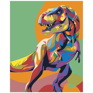 Set pictura pe numere Dinozaurul Rex 1159