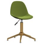 Casa si Gradina - Mobilier - Scaune si fotolii - Scaune - Scaun de bucatarie pivotant, catifea, verde deschis, model 43 - Infinity.ro