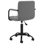 Casa si Gradina - Mobilier - Scaune si fotolii - Scaune - Scaun de bucatarie pivotant, catifea, gri inchis, model 43 - Infinity.ro