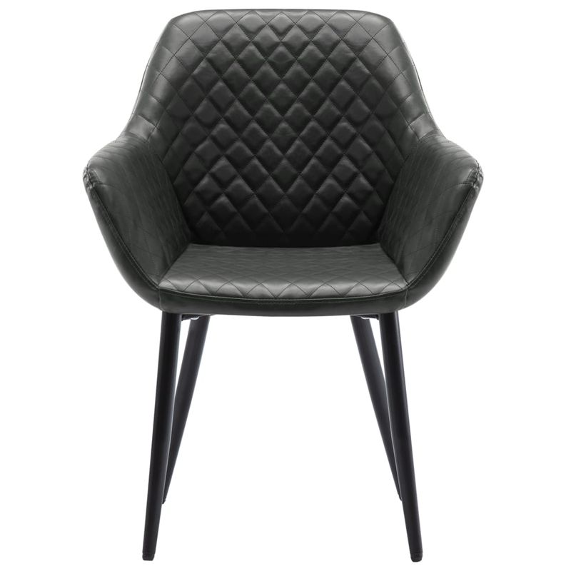 Casa si Gradina - Mobilier - Scaune si fotolii - Scaune - Scaune de bucatarie, 4 buc., piele ecologica, gri - Infinity.ro