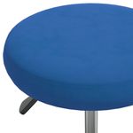Casa si Gradina - Mobilier - Scaune si fotolii - Scaune - Scaun de bucatarie, catifea, albastru, model 3 - Infinity.ro