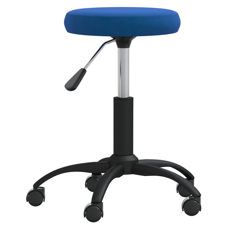 Casa si Gradina - Mobilier - Scaune si fotolii - Scaune - Scaun de bucatarie, catifea, albastru, model 3 - Infinity.ro