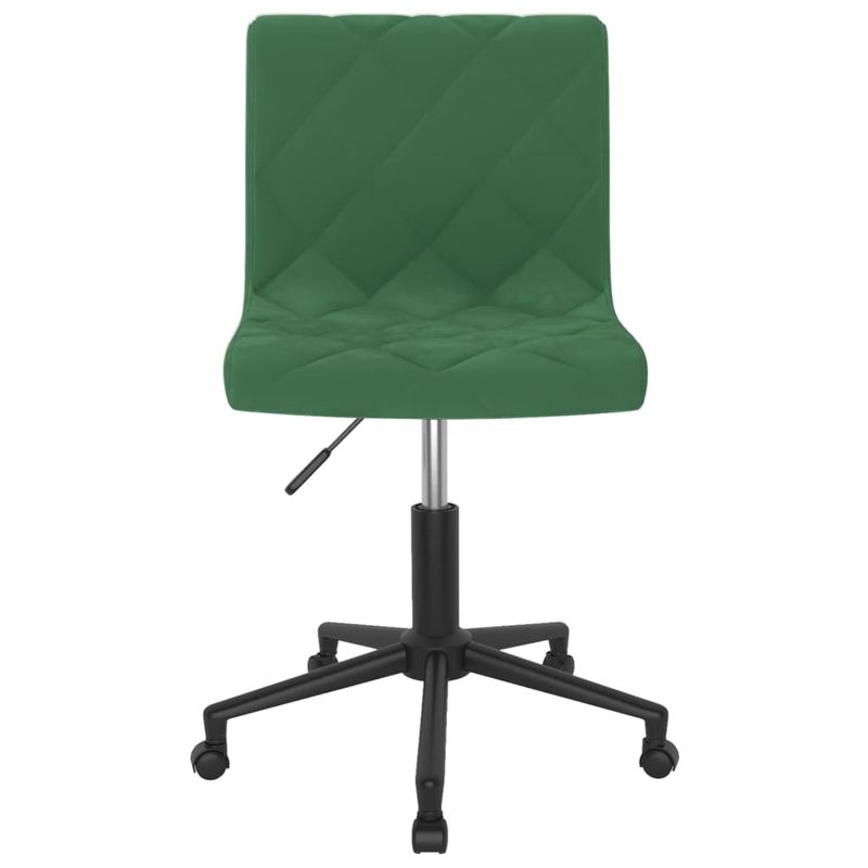 Casa si Gradina - Mobilier - Scaune si fotolii - Scaune - Scaun de bucatarie pivotant, catifea, verde inchis, model 34 - Infinity.ro
