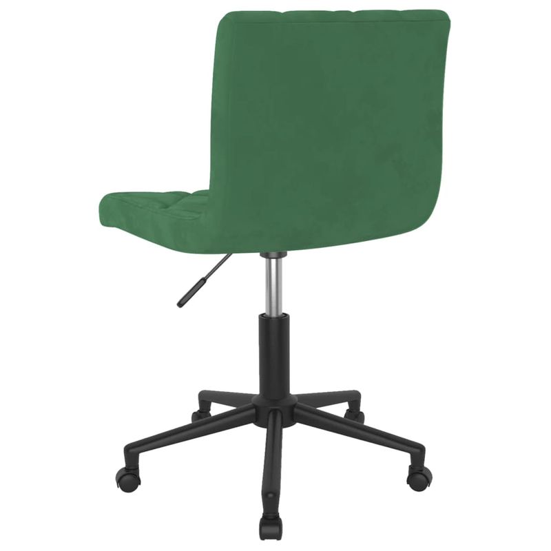 Casa si Gradina - Mobilier - Scaune si fotolii - Scaune - Scaun de bucatarie pivotant, catifea, verde inchis, model 34 - Infinity.ro