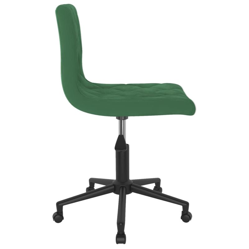 Casa si Gradina - Mobilier - Scaune si fotolii - Scaune - Scaun de bucatarie pivotant, catifea, verde inchis, model 34 - Infinity.ro