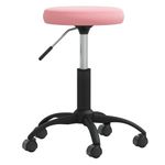 Casa si Gradina - Mobilier - Scaune si fotolii - Scaune - Scaun de bucatarie, catifea, roz, model 1 - Infinity.ro