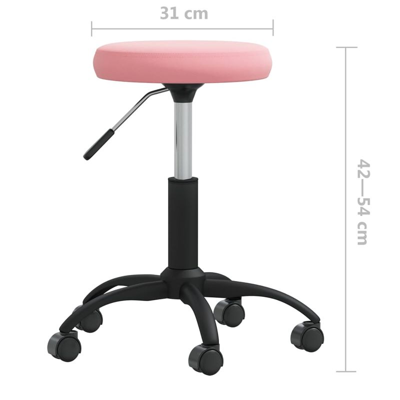 Casa si Gradina - Mobilier - Scaune si fotolii - Scaune - Scaun de bucatarie, catifea, roz, model 1 - Infinity.ro