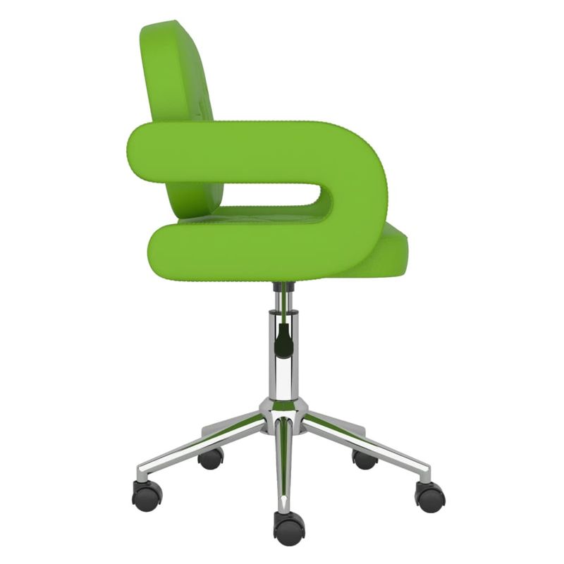 Casa si Gradina - Mobilier - Scaune si fotolii - Scaune - Scaun de bucatarie pivotant, piele ecologica, verde, model 1 - Infinity.ro
