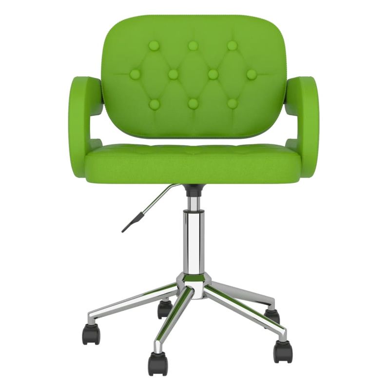 Casa si Gradina - Mobilier - Scaune si fotolii - Scaune - Scaun de bucatarie pivotant, piele ecologica, verde, model 1 - Infinity.ro