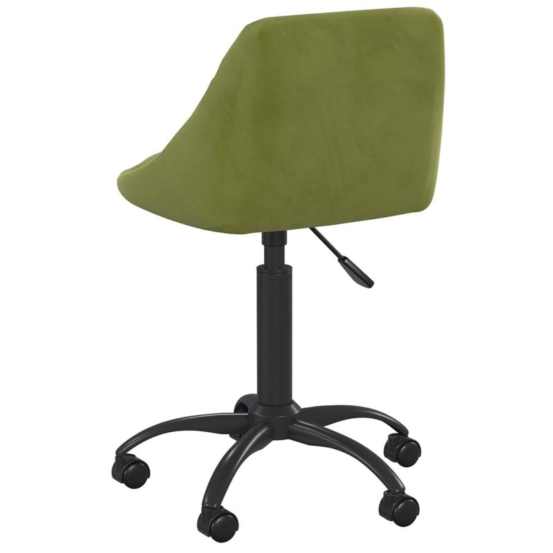 Casa si Gradina - Mobilier - Scaune si fotolii - Scaune - Scaun de bucatarie, catifea, verde deschis, model 3 - Infinity.ro