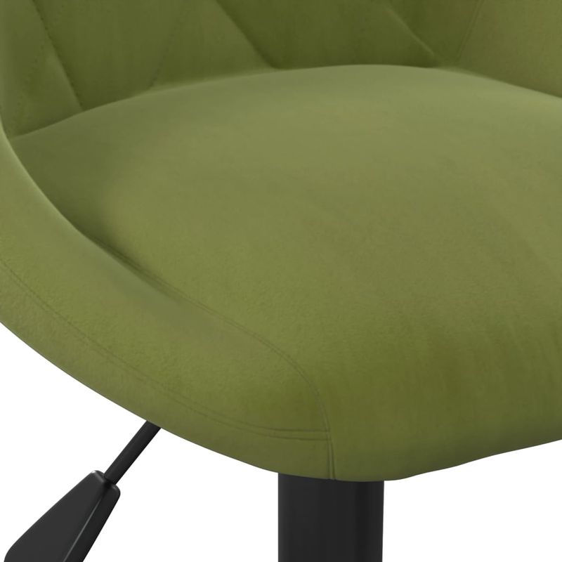 Casa si Gradina - Mobilier - Scaune si fotolii - Scaune - Scaun de bucatarie, catifea, verde deschis, model 3 - Infinity.ro