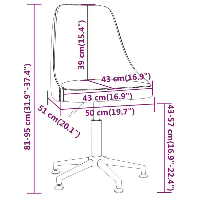 Casa si Gradina - Mobilier - Scaune si fotolii - Scaune - Scaun de bucatarie pivotant, textil, galben mustar, model 2 - Infinity.ro