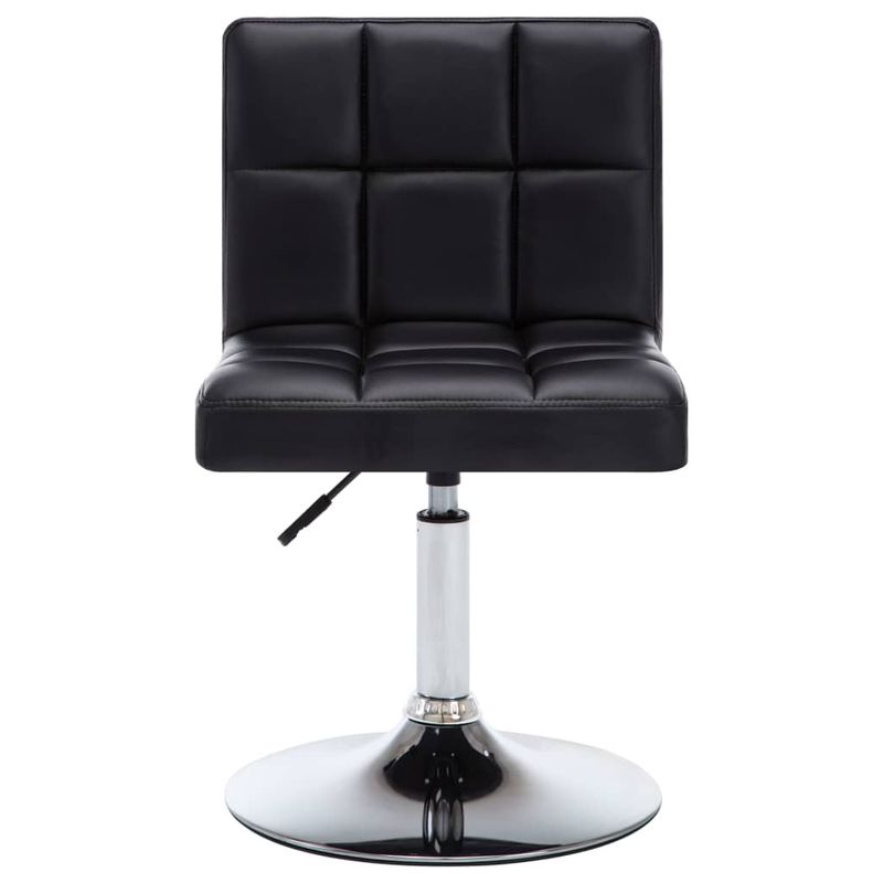 Casa si Gradina - Mobilier - Scaune si fotolii - Scaune - Scaune de bucatarie pivotante, 6 buc, piele ecologica, negru - Infinity.ro