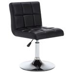 Casa si Gradina - Mobilier - Scaune si fotolii - Scaune - Scaune de bucatarie pivotante, 6 buc, piele ecologica, negru - Infinity.ro