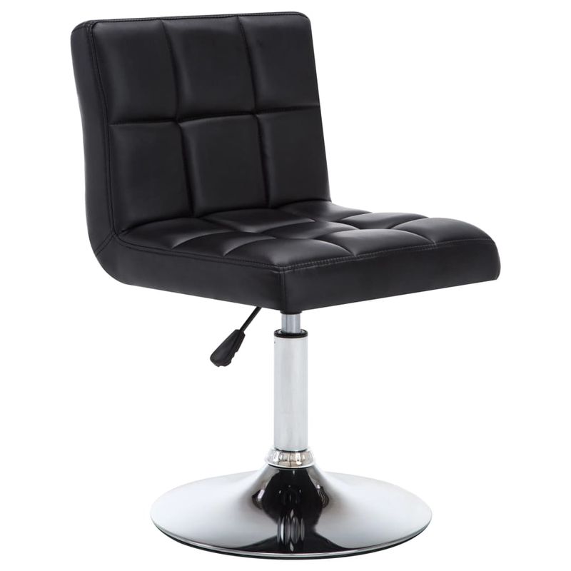 Casa si Gradina - Mobilier - Scaune si fotolii - Scaune - Scaune de bucatarie pivotante, 6 buc, piele ecologica, negru - Infinity.ro