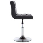 Casa si Gradina - Mobilier - Scaune si fotolii - Scaune - Scaune de bucatarie pivotante, 6 buc, piele ecologica, negru - Infinity.ro