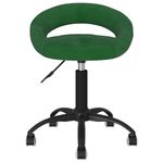 Casa si Gradina - Mobilier - Scaune si fotolii - Scaune - Scaune de bucatarie pivotante, 2 buc., catifea, verde inchis, model 5 - Infinity.ro
