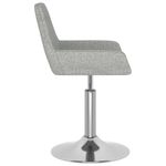 Casa si Gradina - Mobilier - Scaune si fotolii - Scaune - Scaune de bucatarie pivotante, 2 buc., textil, gri deschis, model 28 - Infinity.ro