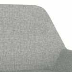 Casa si Gradina - Mobilier - Scaune si fotolii - Scaune - Scaune de bucatarie pivotante, 2 buc., textil, gri deschis, model 28 - Infinity.ro