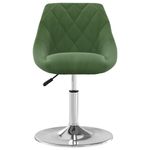 Casa si Gradina - Mobilier - Scaune si fotolii - Scaune - Scaune de bucatarie pivotante, 2 buc., catifea, verde inchis, model 47 - Infinity.ro