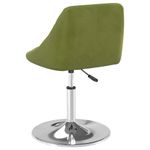 Casa si Gradina - Mobilier - Scaune si fotolii - Scaune - Scaune de bucatarie pivotante, 2 buc., catifea, verde deschis, model 72 - Infinity.ro