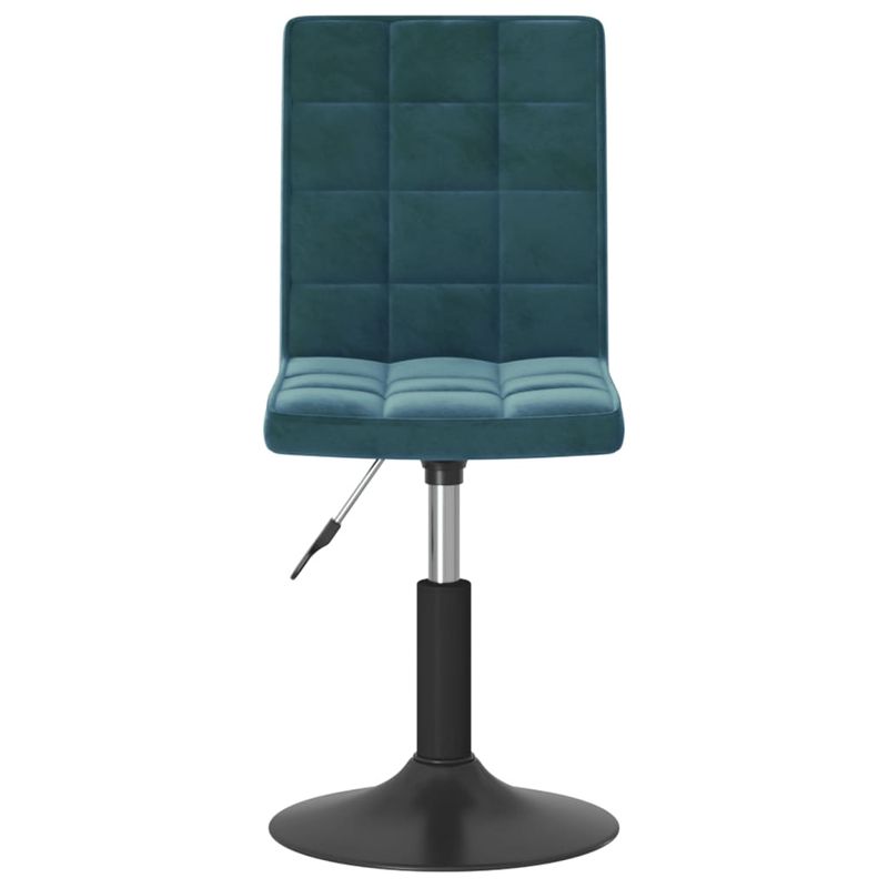 Casa si Gradina - Mobilier - Scaune si fotolii - Scaune - Scaune de bucatarie pivotante, 4 buc., catifea, albastru, model 5 - Infinity.ro