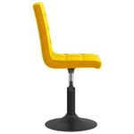 Casa si Gradina - Mobilier - Scaune si fotolii - Scaune - Scaune de bucatarie pivotante, 4 buc., catifea, galben mustar, model 16 - Infinity.ro