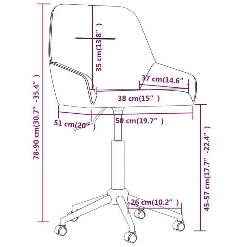 Casa si Gradina - Mobilier - Scaune si fotolii - Scaune - Scaune de bucatarie pivotante, 4 buc., catifea, crem, model 2 - Infinity.ro
