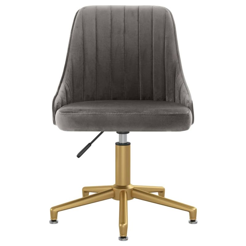 Casa si Gradina - Mobilier - Scaune si fotolii - Scaune - Scaune de bucatarie pivotante, 4 buc., catifea, gri inchis, model 28 - Infinity.ro