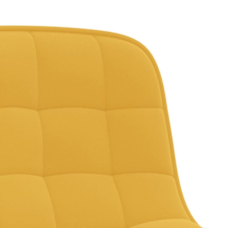 Casa si Gradina - Mobilier - Scaune si fotolii - Scaune - Scaune de bucatarie pivotante, 4 buc., catifea, galben mustar, model 11 - Infinity.ro