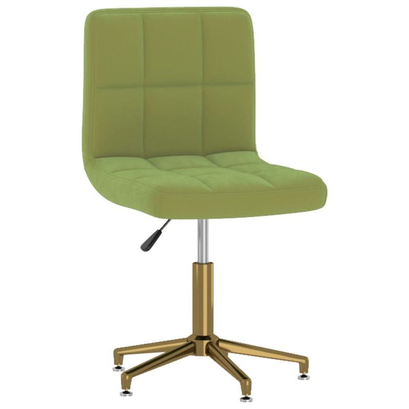 Casa si Gradina - Mobilier - Scaune si fotolii - Scaune - Scaune de bucatarie pivotante, 4 buc., catifea, verde deschis, model 13 - Infinity.ro