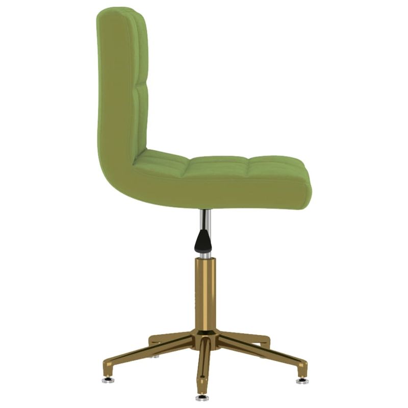 Casa si Gradina - Mobilier - Scaune si fotolii - Scaune - Scaune de bucatarie pivotante, 4 buc., catifea, verde deschis, model 13 - Infinity.ro