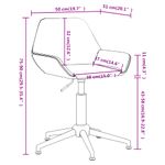 Casa si Gradina - Mobilier - Scaune si fotolii - Scaune - Scaune de bucatarie pivotante, 4 buc., catifea, galben mustar, model 18 - Infinity.ro