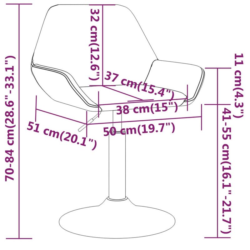 Casa si Gradina - Mobilier - Scaune si fotolii - Scaune - Scaune de bucatarie pivotante, 6 buc., catifea, galben mustar, model 18 - Infinity.ro