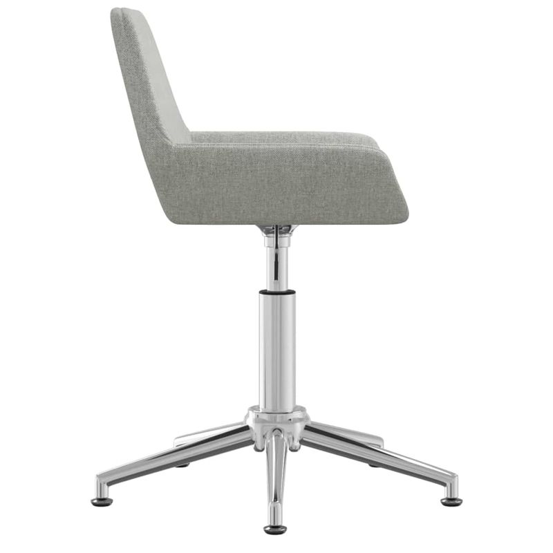 Casa si Gradina - Mobilier - Scaune si fotolii - Scaune - Scaune de bucatarie pivotante, 4 buc., textil, gri deschis, model 23 - Infinity.ro