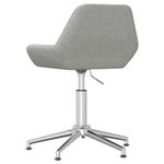 Casa si Gradina - Mobilier - Scaune si fotolii - Scaune - Scaune de bucatarie pivotante, 4 buc., textil, gri deschis, model 23 - Infinity.ro