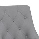 Casa si Gradina - Mobilier - Scaune si fotolii - Scaune - Scaune de bucatarie pivotante, 4 buc., textil, gri deschis, model 22 - Infinity.ro