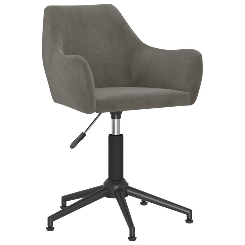 Casa si Gradina - Mobilier - Scaune si fotolii - Scaune - Scaune de bucatarie pivotante, 6 buc., catifea, gri inchis, model 30 - Infinity.ro