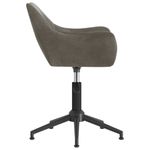 Casa si Gradina - Mobilier - Scaune si fotolii - Scaune - Scaune de bucatarie pivotante, 6 buc., catifea, gri inchis, model 30 - Infinity.ro
