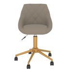Casa si Gradina - Mobilier - Scaune si fotolii - Scaune - Scaune de bucatarie pivotante, 6 buc., catifea, gri deschis, model 18 - Infinity.ro