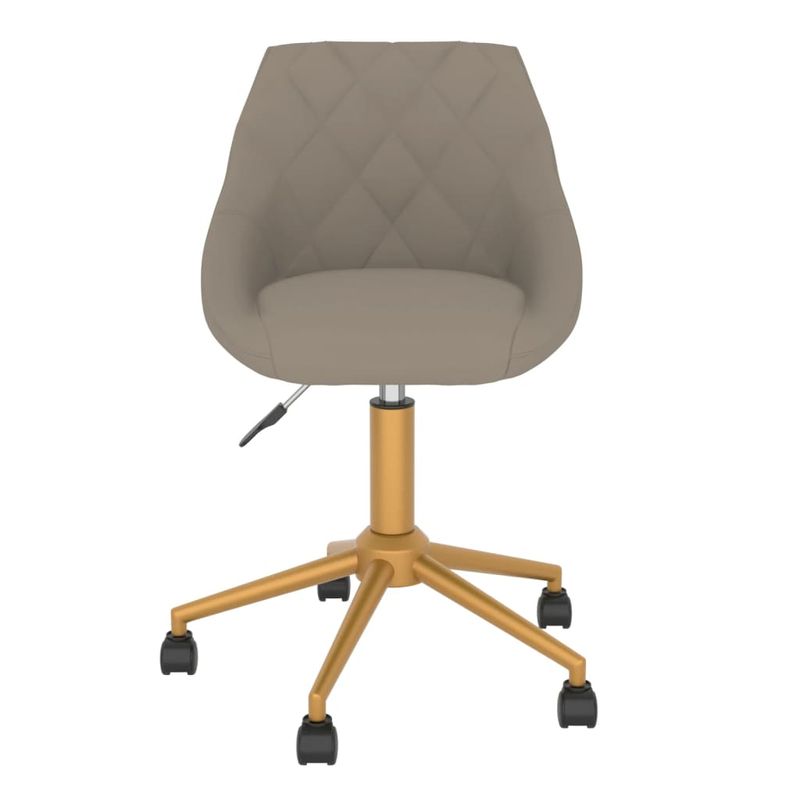 Casa si Gradina - Mobilier - Scaune si fotolii - Scaune - Scaune de bucatarie pivotante, 6 buc., catifea, gri deschis, model 18 - Infinity.ro