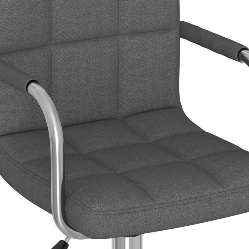 Casa si Gradina - Mobilier - Scaune si fotolii - Scaune - Scaune de bucatarie pivotante, 4 buc., textil, gri inchis, model 23 - Infinity.ro