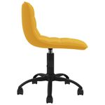 Casa si Gradina - Mobilier - Scaune si fotolii - Scaune - Scaune de bucatarie pivotante, 6 buc., catifea, galben mustar, model 26 - Infinity.ro