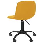 Casa si Gradina - Mobilier - Scaune si fotolii - Scaune - Scaune de bucatarie pivotante, 6 buc., catifea, galben mustar, model 26 - Infinity.ro