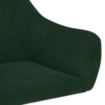 Casa si Gradina - Mobilier - Scaune si fotolii - Scaune - Scaune de bucatarie pivotante, 4 buc., catifea, verde inchis, model 39 - Infinity.ro