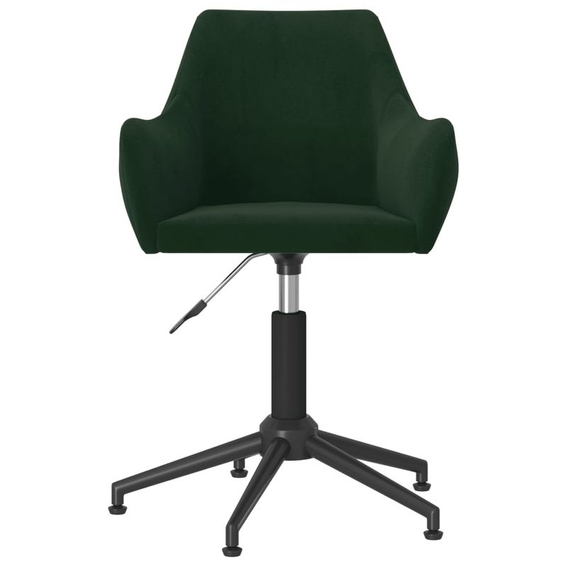 Casa si Gradina - Mobilier - Scaune si fotolii - Scaune - Scaune de bucatarie pivotante, 4 buc., catifea, verde inchis, model 39 - Infinity.ro
