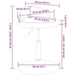 Casa si Gradina - Mobilier - Scaune si fotolii - Scaune - Scaune de bucatarie pivotante, 4 buc., piele ecologica, alb, model 4 - Infinity.ro