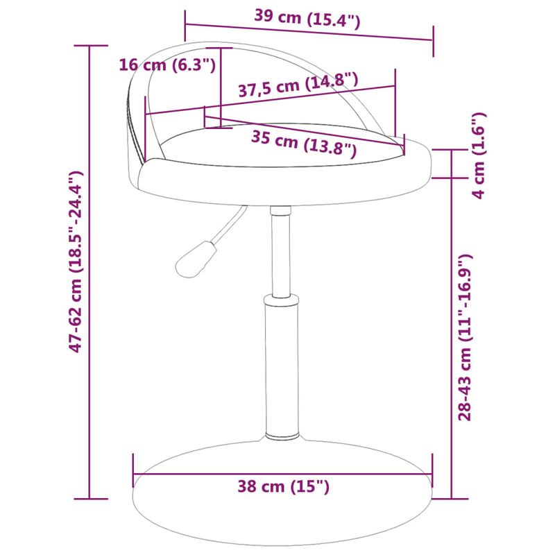 Casa si Gradina - Mobilier - Scaune si fotolii - Scaune - Scaune de bucatarie pivotante, 4 buc., piele ecologica, alb, model 4 - Infinity.ro